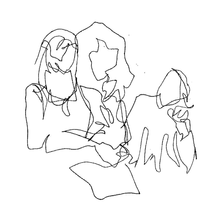 Line drawing of the CertyHub team